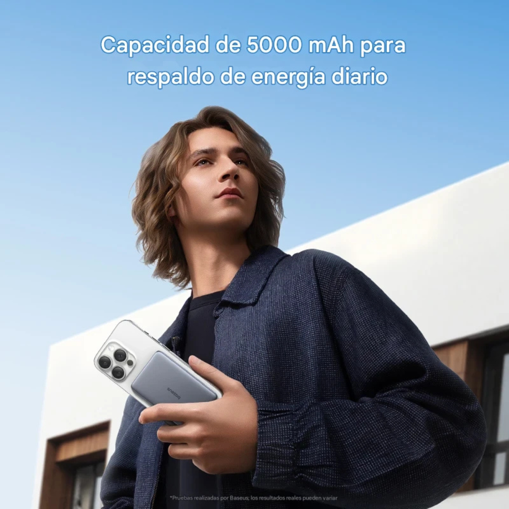 BASEUS - Cargador portátil 5000mAh