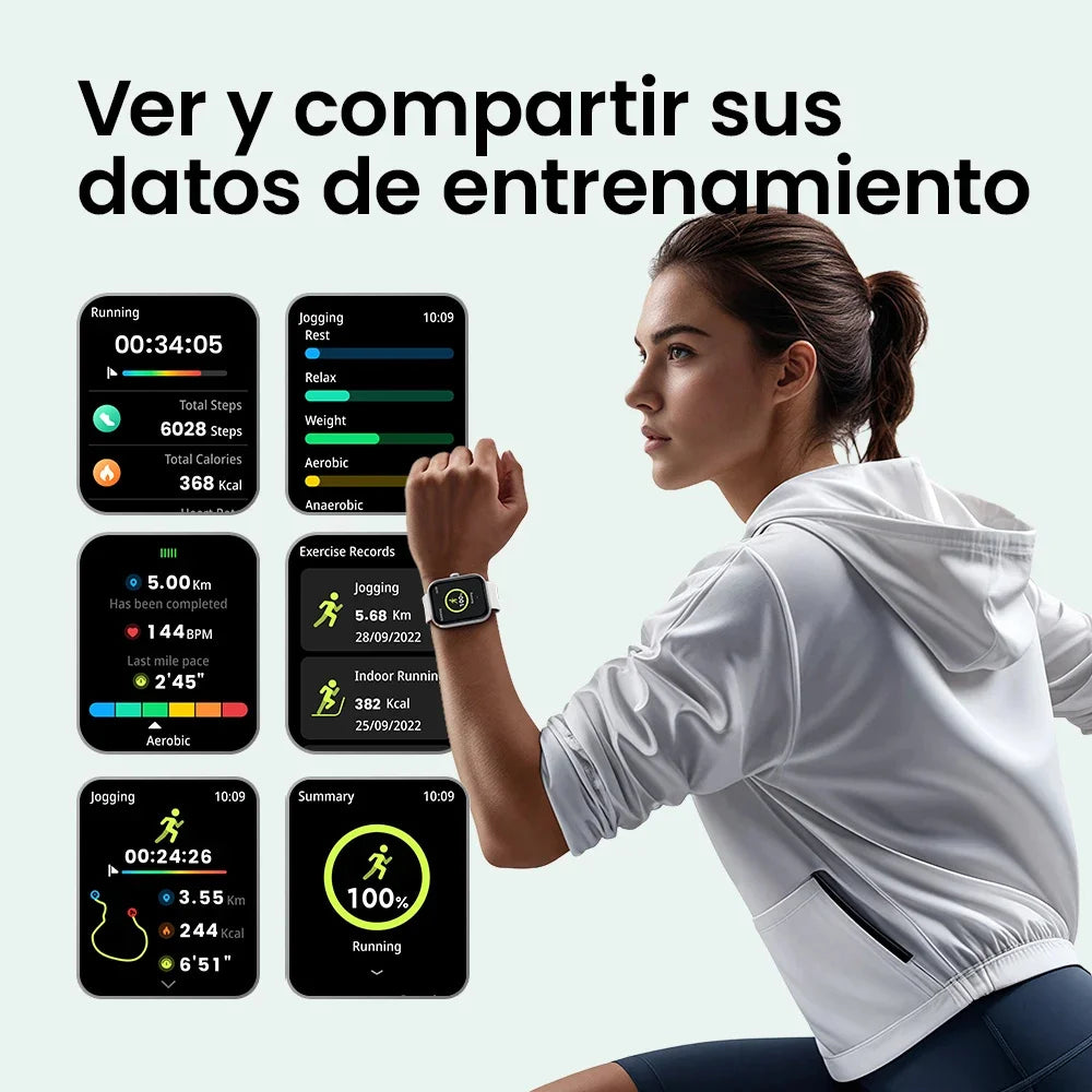 HAYLOU WATCH 4  – Visión Clara, Control Total